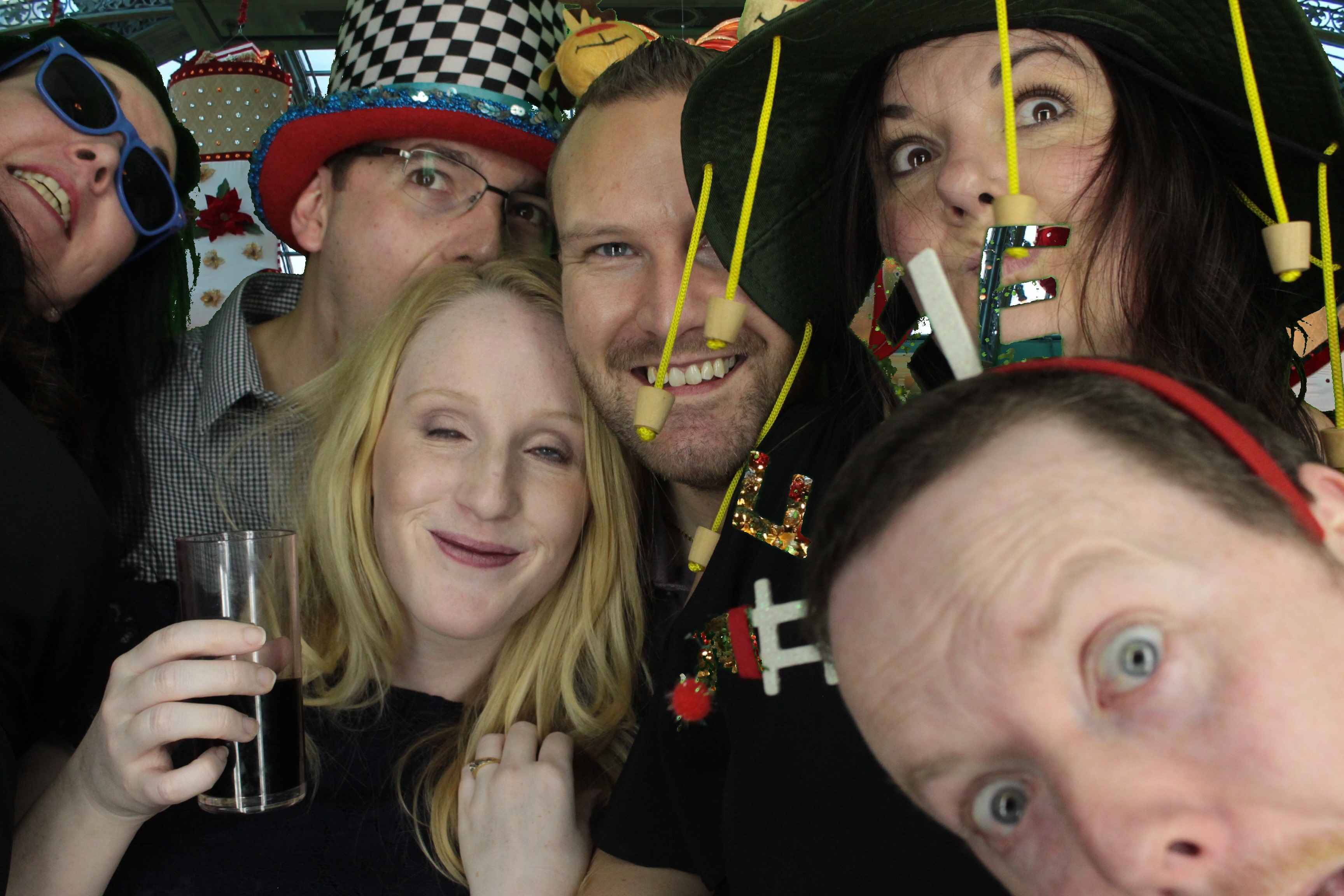 One Line Christmas Party | View more photos from the event at gallery.myphotoboothexperience.co.uk/u/MyPhotoBoothExperienceLtd/One-Line-Christmas-Party